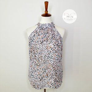 Julio Animal Print Blouse Size 2